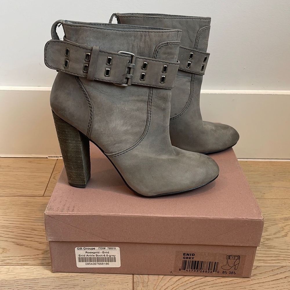 Rosegold Enid Ankle Booties - 38.5